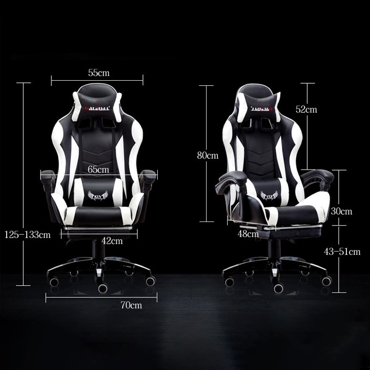 Ghế chơi game, ghế gaming nhiều màu mẫu mới nhất không có gác chân M072