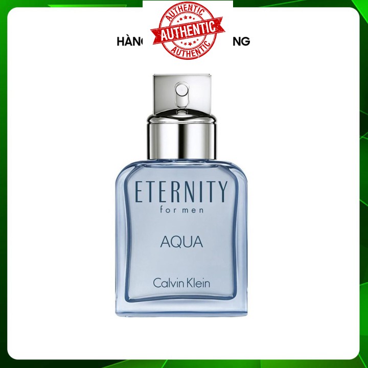 [Voucher giảm giá cho khách sỉ mỹ phẩm chính hãng] Nước Hoa EDT Calvin Klein Eternity Aqua For Men 100ml