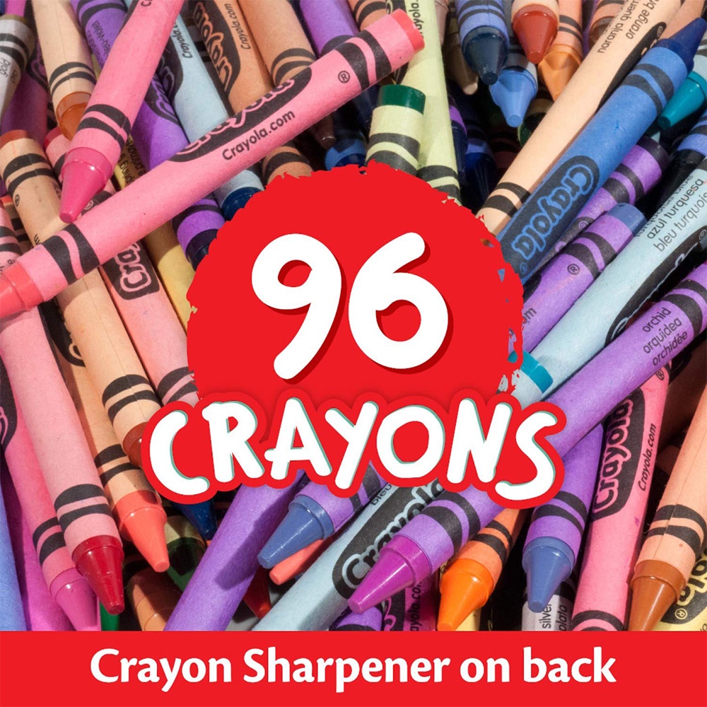 Bộ 64 bút sáp màu tập tô cho trẻ Crayola Crayons