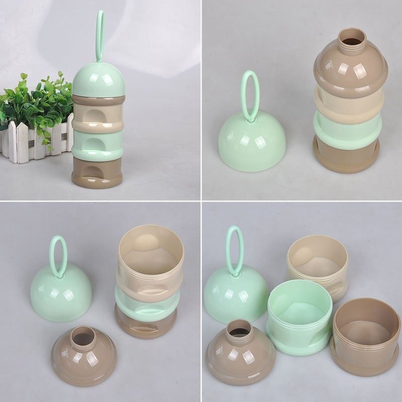 💎KIDSCLOTHING💎Hộp 3 ngăn đựng sữa bột cho bé | BigBuy360 - bigbuy360.vn