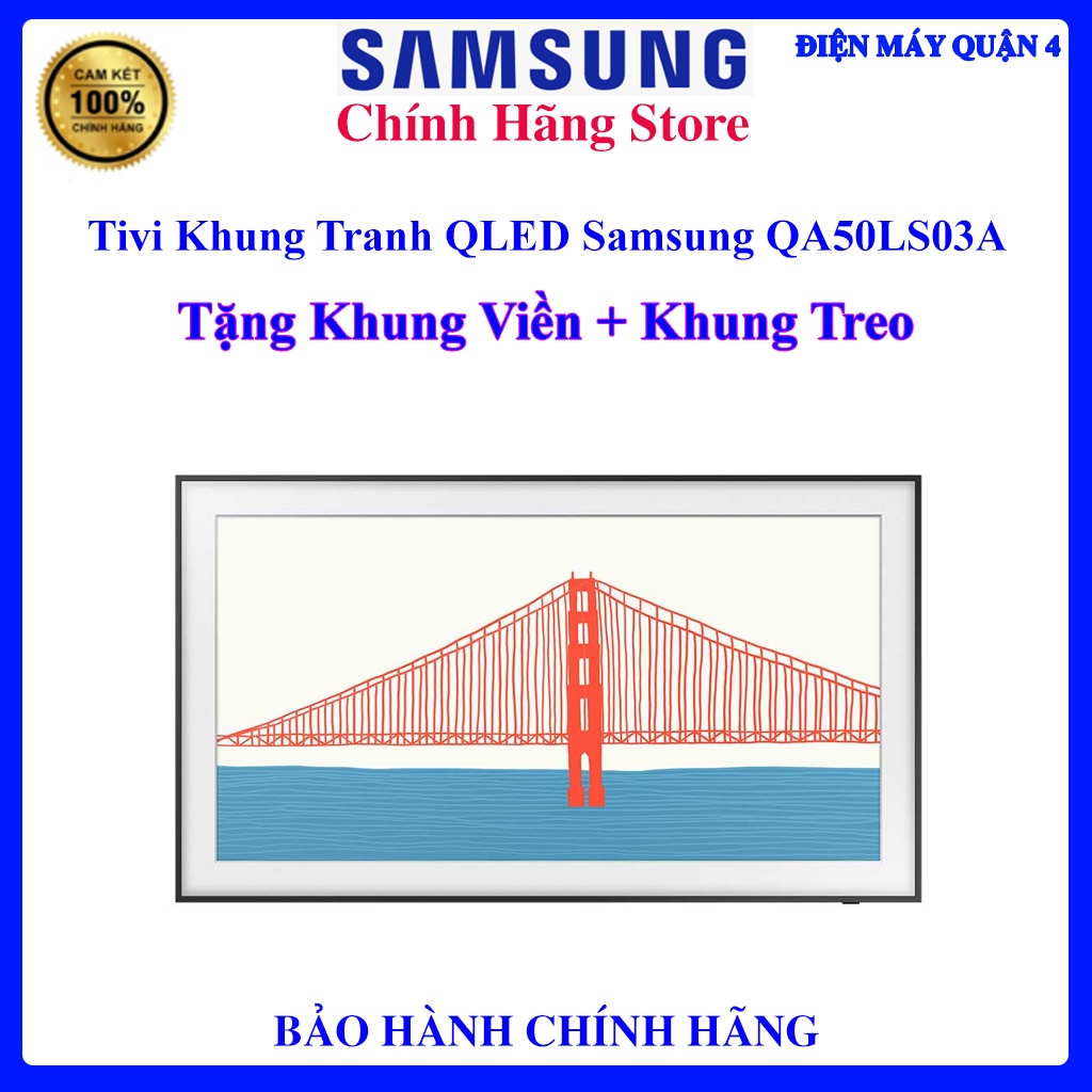 Smart Tivi Khung Tranh QLED Samsung QA50LS03B 4K 50 inch - 50LS03B