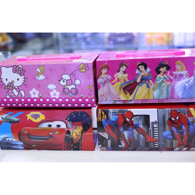 Bộ hộp màu 54 chi tiết, 3 tầng cho bé kích thích sáng tạo