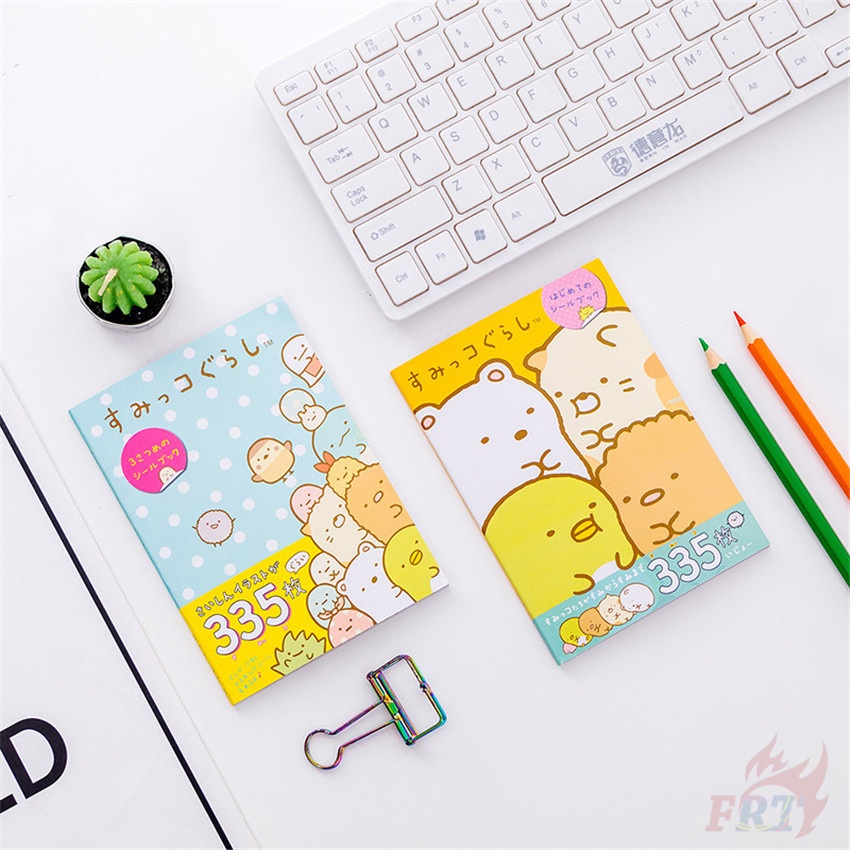 335 Chiếc / 16 Tờ ❉ Sách Sticker Sumikkogurashi Xinh Xắn Chất Lượng ❉ Sticker Trang Trí Hình San-X Sumikko
