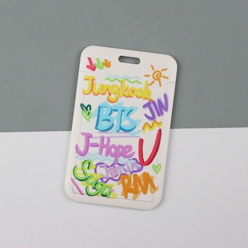 Dây Đeo Điện Thoại / Thẻ ID In Hình Kpop BTS BT21