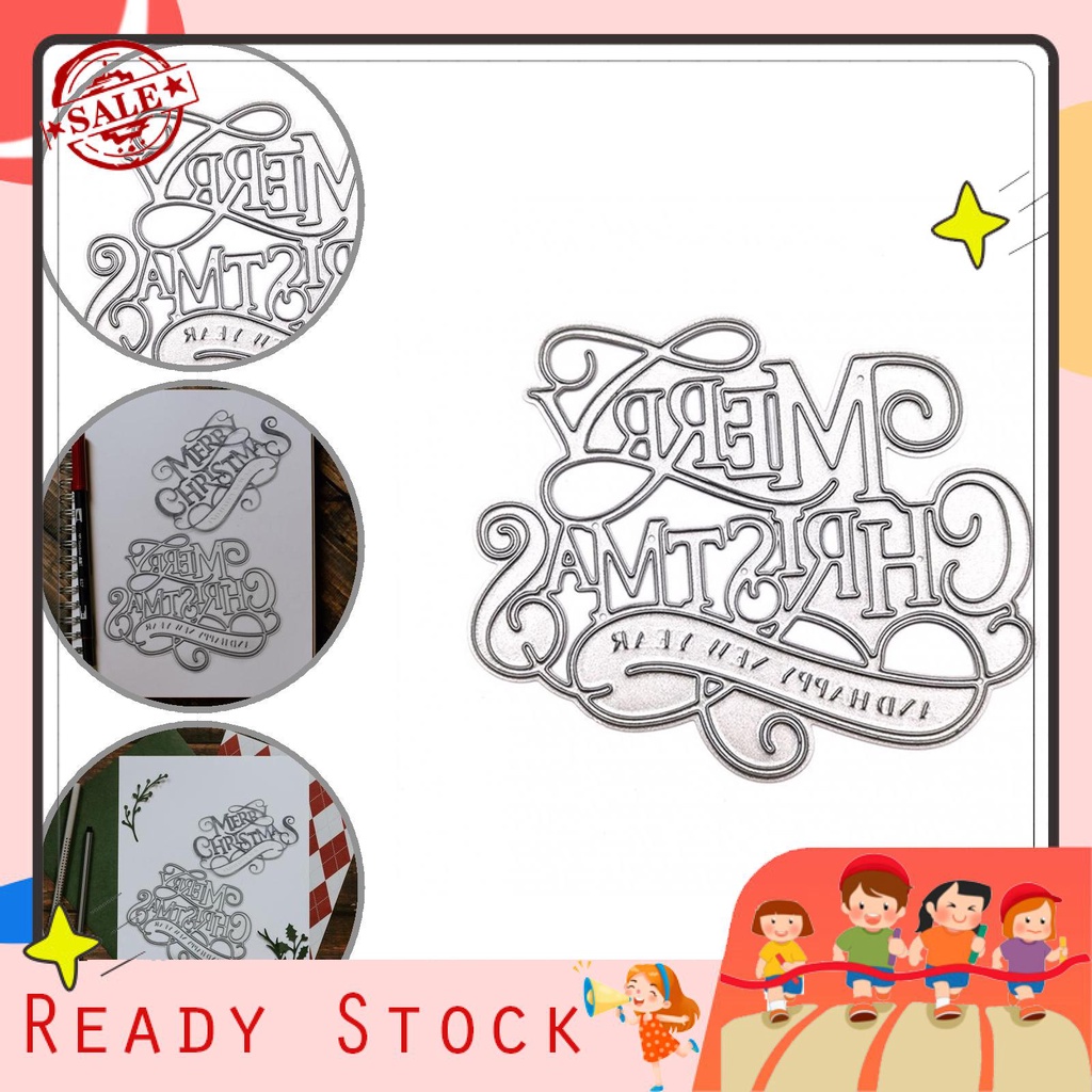 Khuôn cắt bằng kim loại dùng trang trí giáng sinh siêu bền