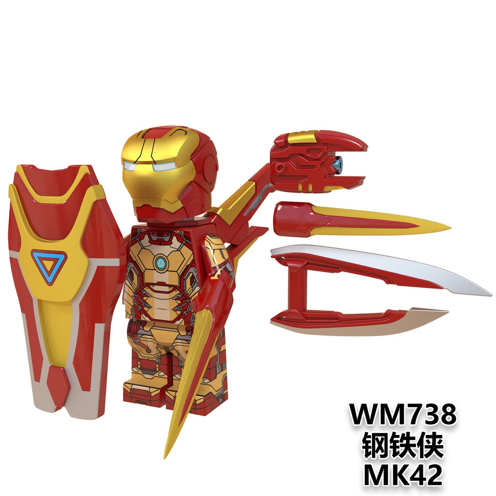 Minifigures Các Mẫu Nhân Vật Ironman Người Sắt Với Nhiều Phiên Bản Khác Nhau WM6065