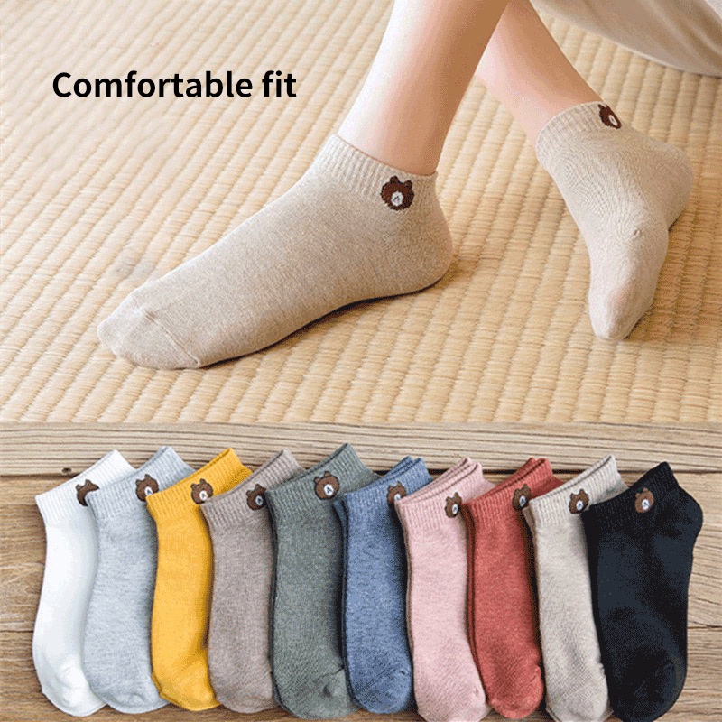 Vớ thuyền cotton ZXYOUPING mềm mại thoáng khí thời trang cho nữ