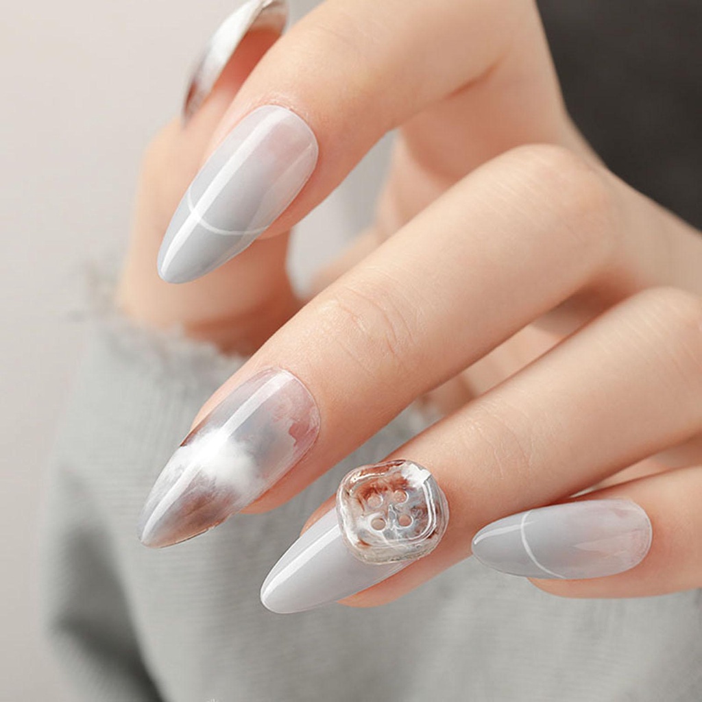 Khuôn Silicone Tạo Hình Nút Áo Màu Hổ Phách Phong Cách Nhật Bản DIY|Khuôn Epoxy Chạm Khắc Trang Trí Bánh Kem