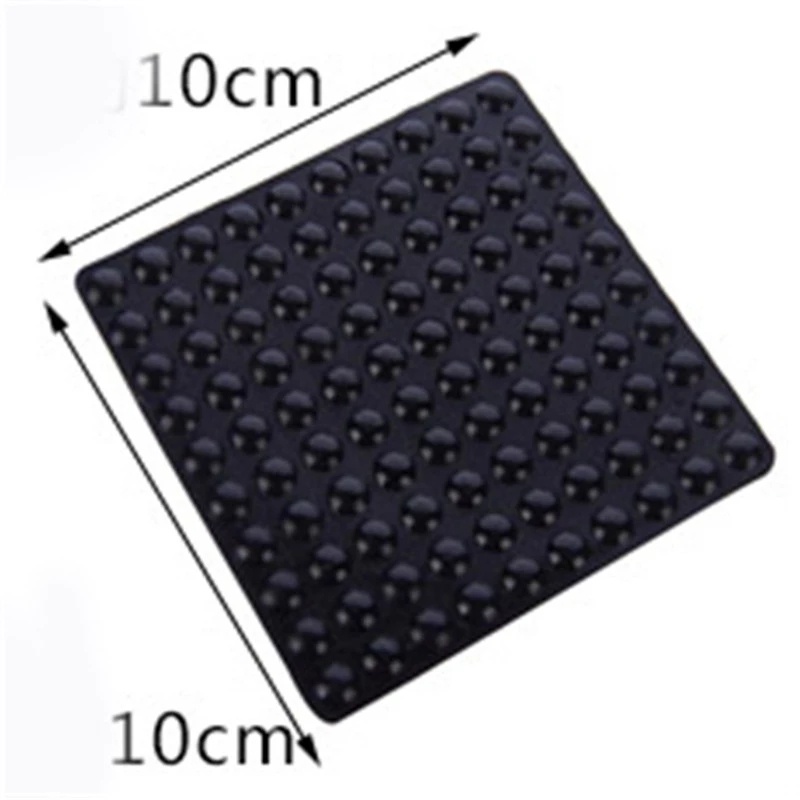 100 Miếng đệm silicon cao su dán tường/ cửa/ tủ/ toilet chống trượt/ va chạm