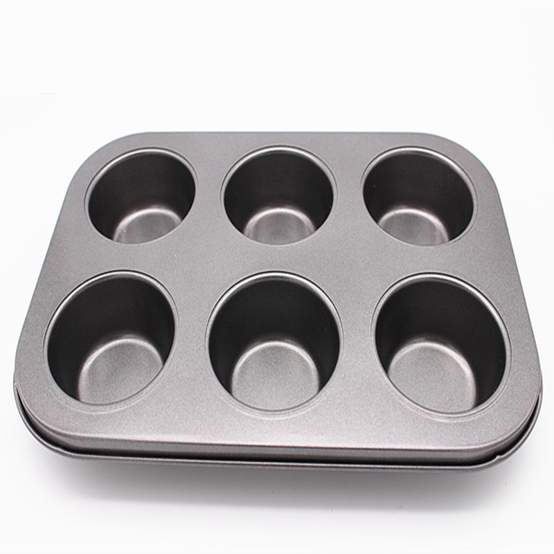 Khuôn Nướng Bánh Chống Dính 6 ô - BX0564