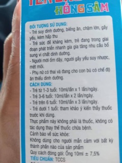 Yến sào hồng sâm Minh Khang