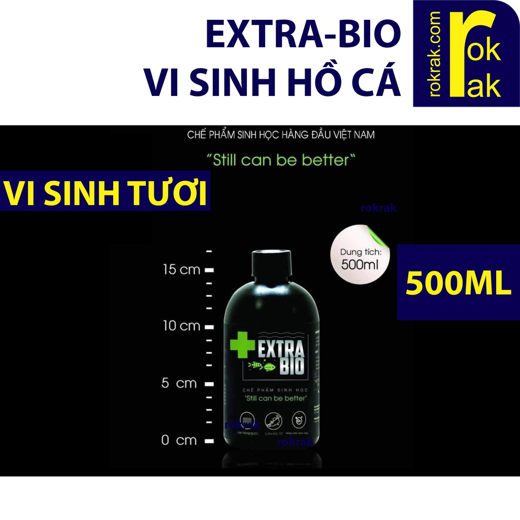 MULTIBIO MỚI / Extra Bio  Vi Sinh Làm Sạch Nước Bể Cá Cảnh