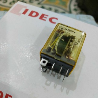 Rơ le trung gian idec 8 chân to rh2b-ul 12v 24v 220v