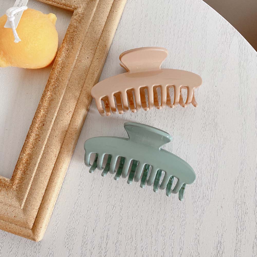 Kẹp Tóc Nhựa Acrylic Cỡ Lớn Tiện Dụng Khi Đi Tắm