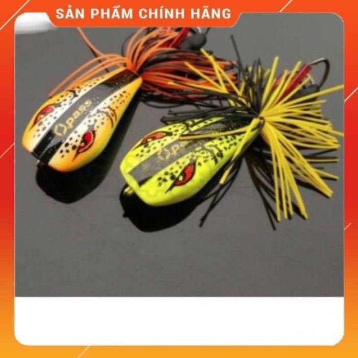 MỒI CÂU CÁ MỒI NHÁI GIẢ GỖ 3D CHUYÊN CÂU LURE CÁ LÓC ( MUA 2 CON TẶNG 1 CƯỚC 100M CACBON 7 MÀU ) MỒI GIÁ 3D no34