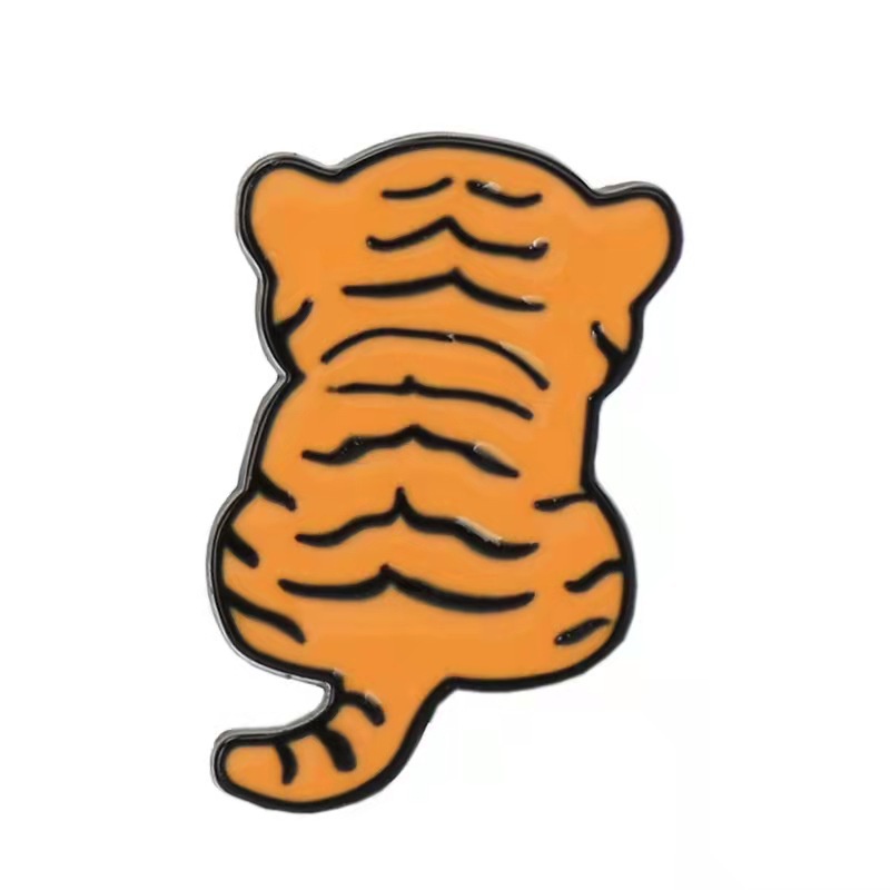 Ghim Cài Áo Hình Chú Hổ Hoạt Hình Dễ Thương Cho Nam Và Nữ