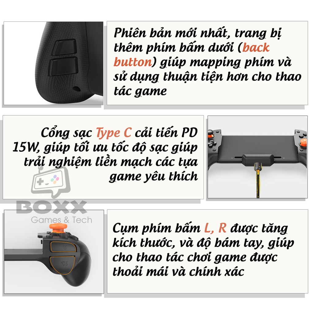 Tay cầm điều khiển cho Nintendo Switch Oled, Controller Grip Nintendo Switch Oled chính hãng Dobe