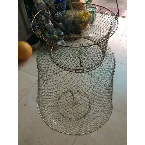 Giỏ Đựng Cua Cá, Chuột Kim Loại