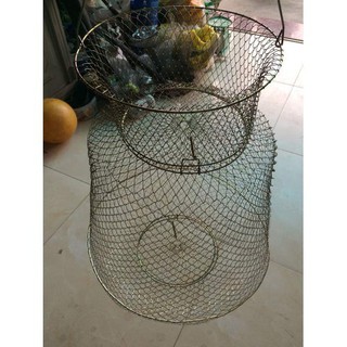 Giỏ đựng cua cá, chuột kim loại