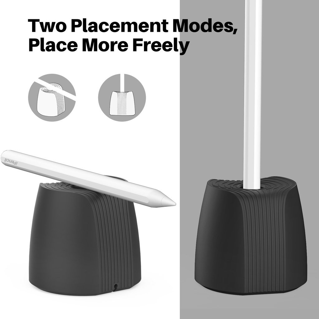 Giá Đỡ Silicone Cho Bút Cảm Ứng Pencil 1st Thế Hệ Thứ 2 Không Cần Cầm Tay