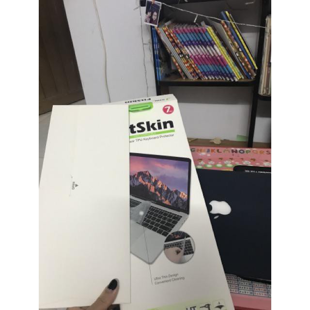 Phủ bàn phím trong suốt JCPAL Fitskin TPU cho Macbook | BigBuy360 - bigbuy360.vn