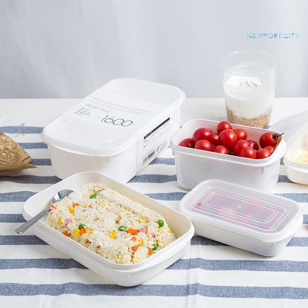 Hộp Nhựa Đựng Thực Phẩm Có Nắp Chịu Nhiệt Tốt NYC 350/700/800/1600ml