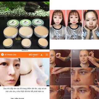 ( Dòng cải tiến bám trên 12h ko cần thêm keo dán) SÁP HOÁ TRANG ĐA NĂNG LIQUID LATEX - BỘT ĐẮP MŨI SYN WAX vết thương