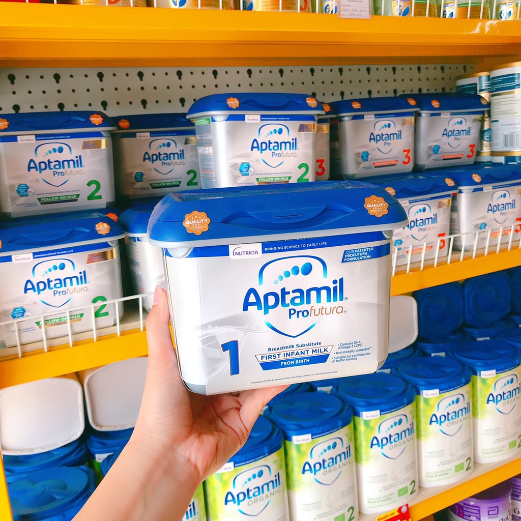 Sữa Aptamil Pro Anh 800g số 1,2,3