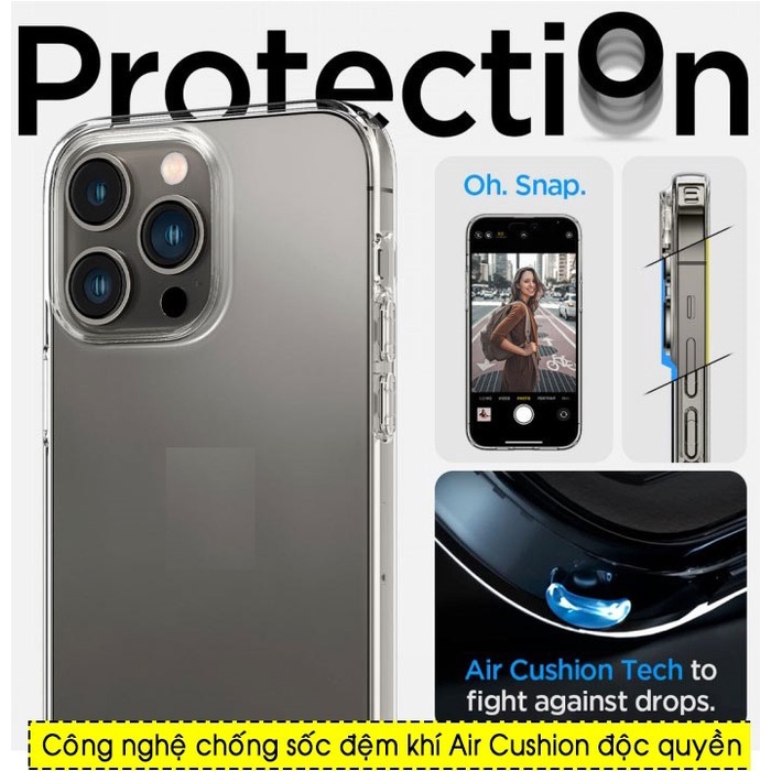 Ốp lưng IP 14 Pro Max / 14 Pro / 14 / 14 Plus Spigen Liquid Crystal