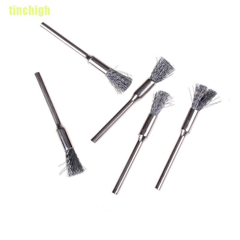 1 Bàn Chải Đánh Bóng Mini Bằng Dây Thép Đánh Bóng