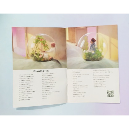 sổ nhạc bangtan army có ảnh in màu