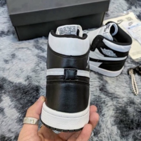 ,Giày Jordan Panda Cao Cổ  Giày JD1 Trắng Đen Panda Cao Cổ | BigBuy360 - bigbuy360.vn