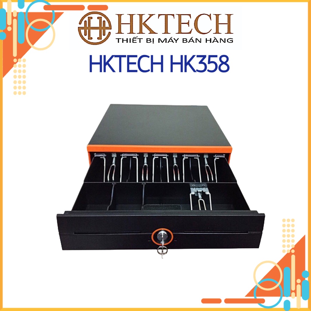 Ngăn kéo đựng tiền HKTECH HK358 , két thu ngân giá rẻ