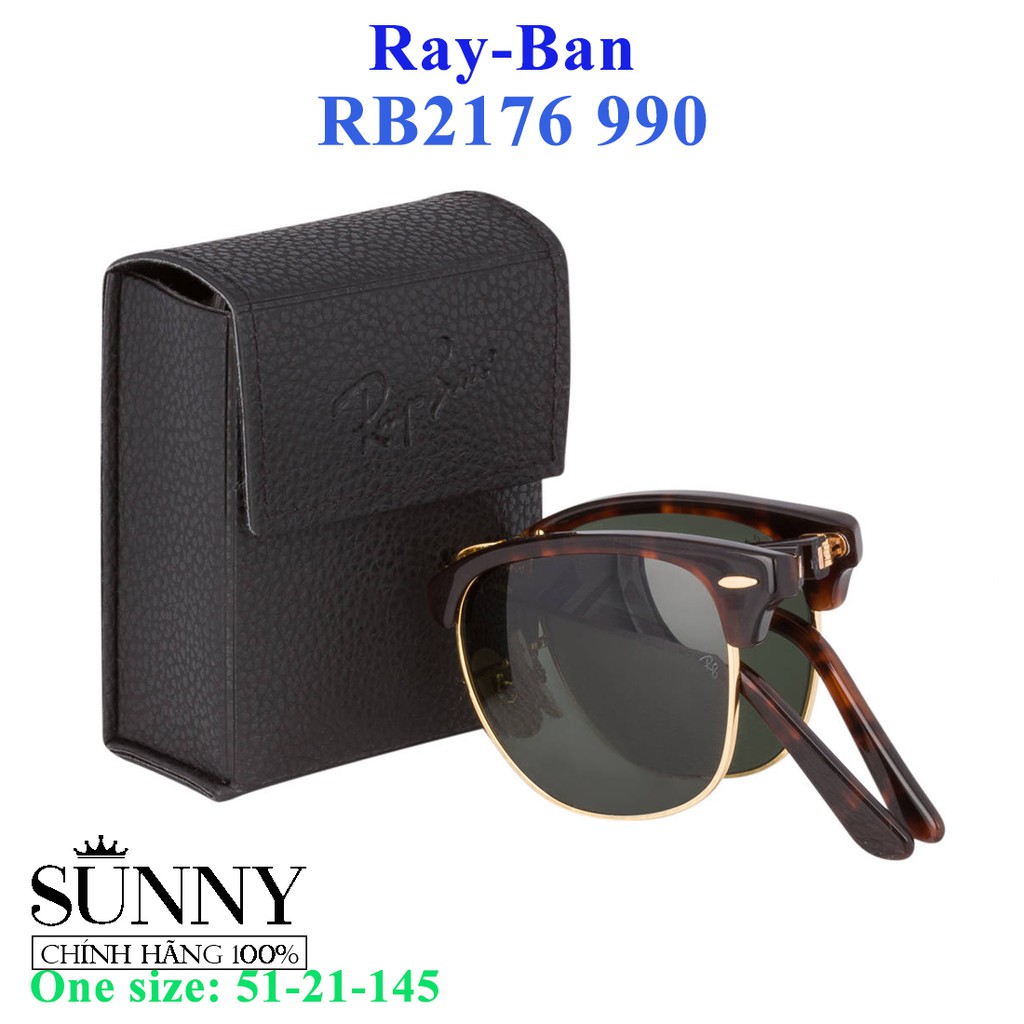 RB2176 990 - kính mát nam nữ RayBan chính hãng, bảo hành toàn quốc, thiết kế dễ đeo bảo vệ mắt