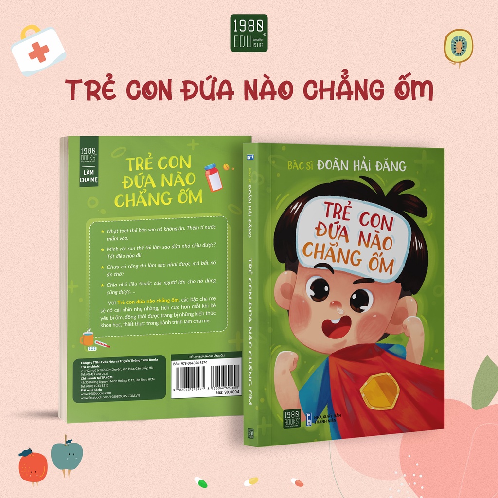 Sách - Trẻ con đứa nào chẳng ốm - Bs Đoàn Hải Đăng