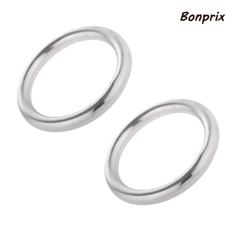 Set 1/2 vòng thép không gỉ 304 đường kính 25mm 35mm 45mm 60mm 5mm 6mm đa năng tiện dụng