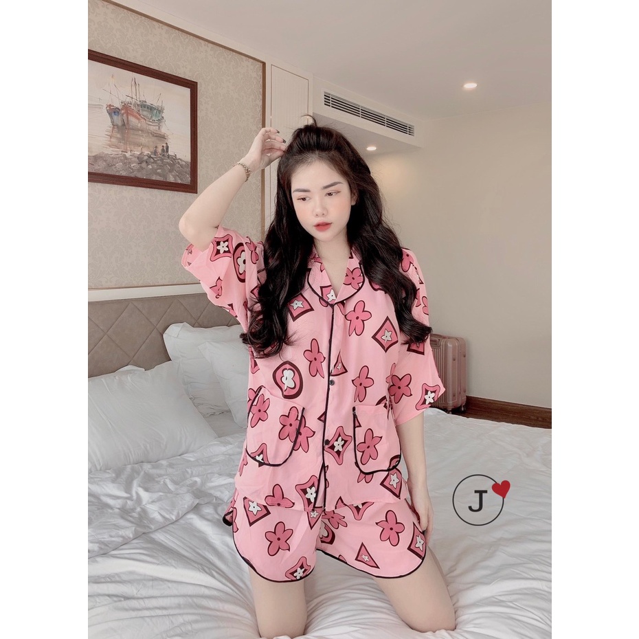 Đồ bộ dui pijama fom cánh dơi chất kate mềm,thoáng,fom rộng,to