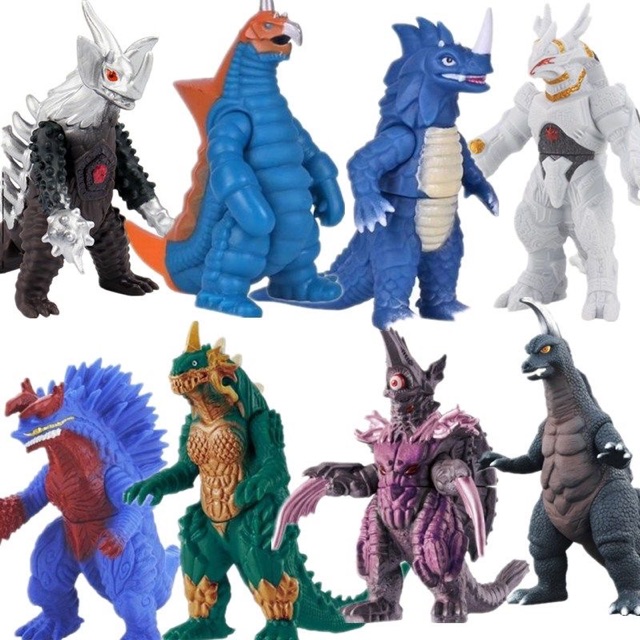 Mua 5 Tặng 1!!! Miễn Phí!Đồ Chơi Quái Vật Ultraman 13CM Bằng Cao Su Mềm