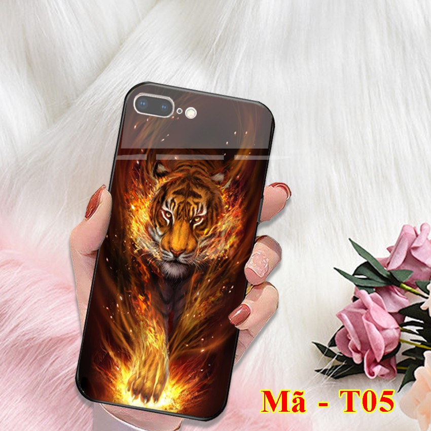 [Freeship] Ốp Lưng Iphone 7 Plus / 8 Plus - Ốp điện thoại ip 7plus, 8plus mặt kính in 3D sang trọng đẹp lạ