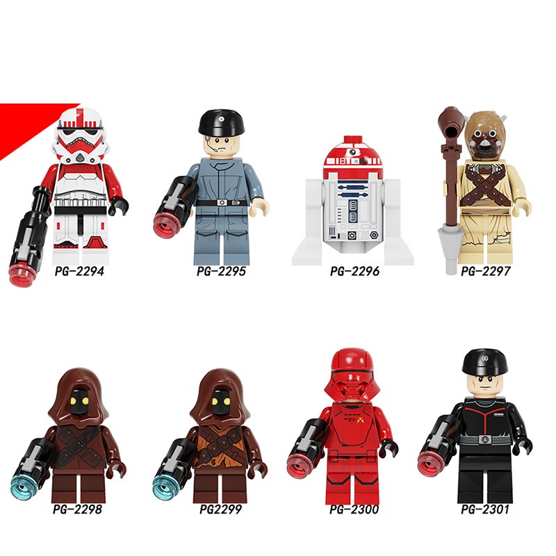 Mô Hình Đồ Chơi Nhân Vật Darth Maul Anakin Sith Warrior Guava Han Solo Stormtrooper 48 Kiểu