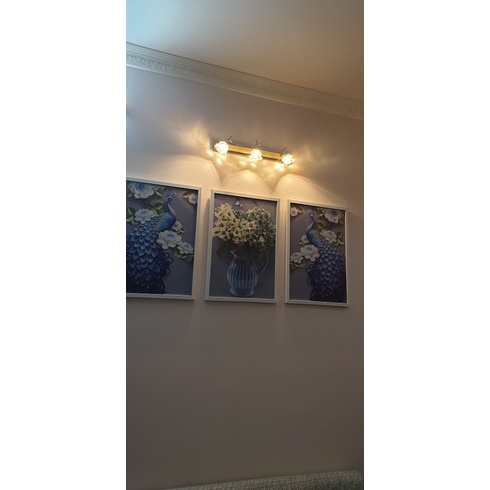 Đèn rọi tranh, gương,.....bóng led ánh sáng vàng