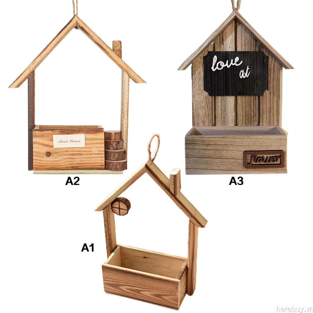 Chậu Trồng Cây Mini Siêu Bền Treo Tường / Cửa Sổ / Ban Công / Nhà Bếp