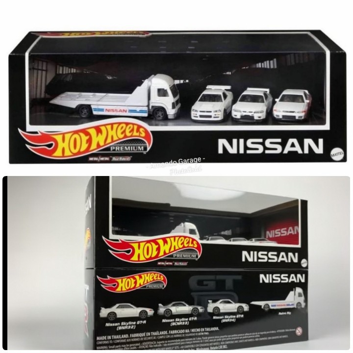 HOT WHEELS | Đồ Chơi Xe Hơi NISSAN SKYLINE DIORAMA GARAGE R34 R33 R32 R 34 33 32 64