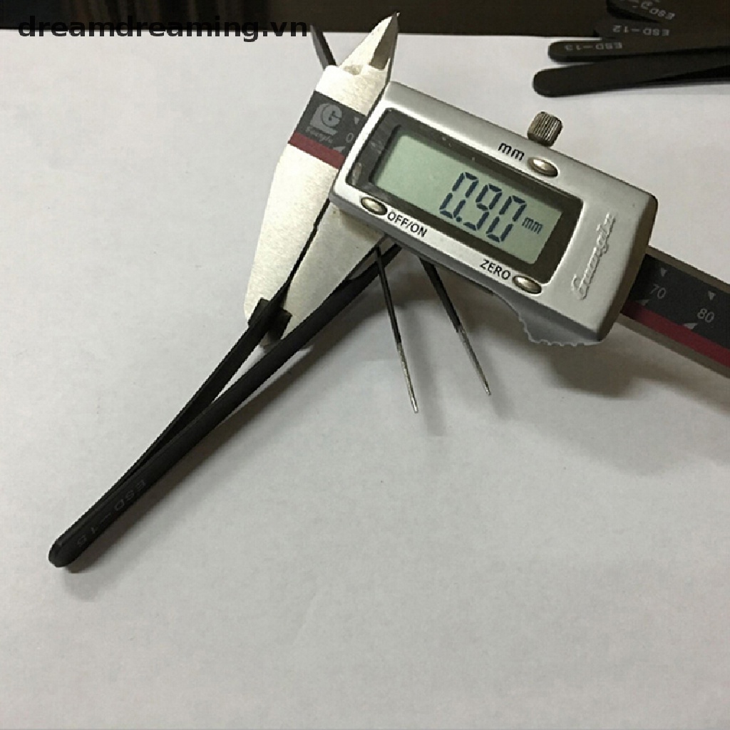 6 nhíp cong / thẳng chống tĩnh điện độ chính xác cao
