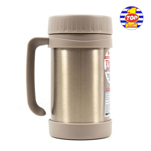 Bình Giữ Nhiệt Elmich EL-0632 Dung Tích 500ml, Chất Liệu Inox 304 Tuyệt Đối An Toàn - Hàng Chính Hãng