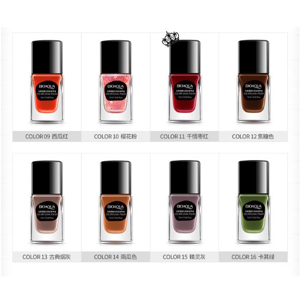 Sơn móng tay cực kỳ sang chảnh BIOAQUA Nail Polish Cao cấp( màu 16)