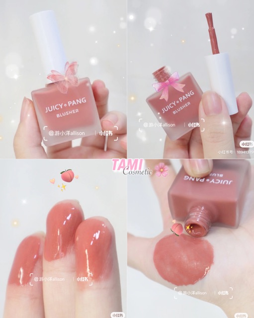 MÁ HỒNG KEM APIEU JUICY PANG BLUSHER