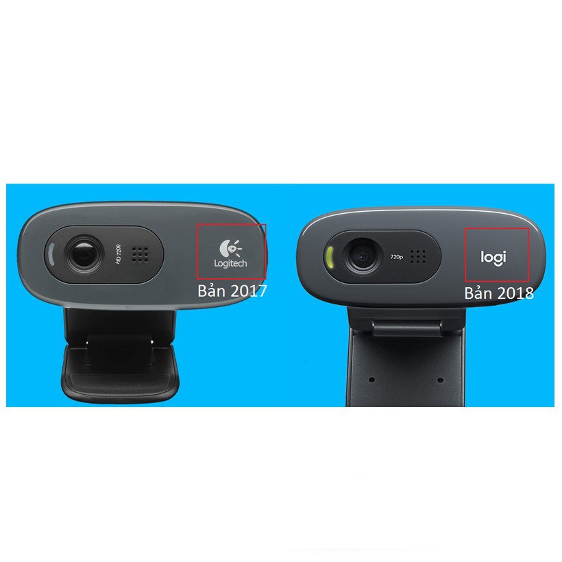 Webcam Logitech C270 độ phân giải HD 720P Livetream cho máy tính PC, Laptop, Học online