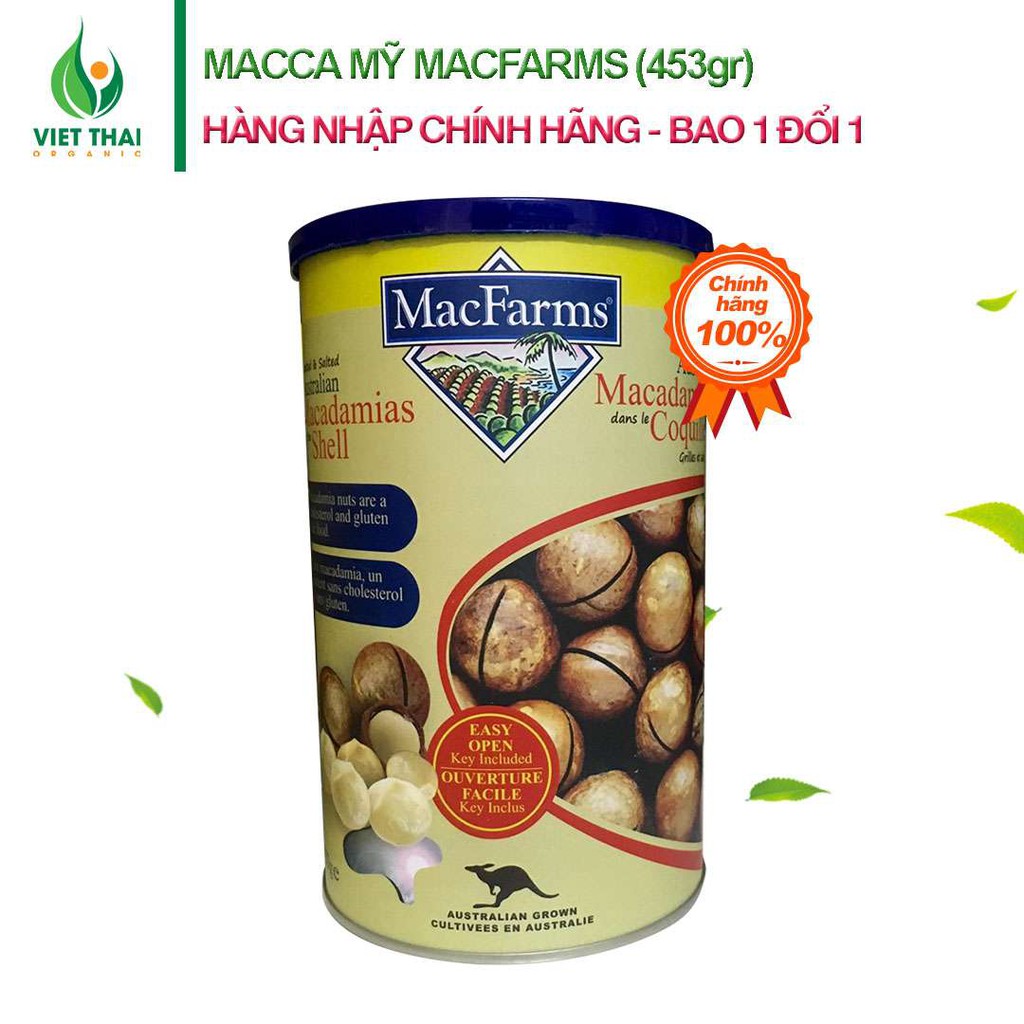 【MỚI】Mắc Ca Macframs Mỹ - Hàng Ngon Hộp Đẹp