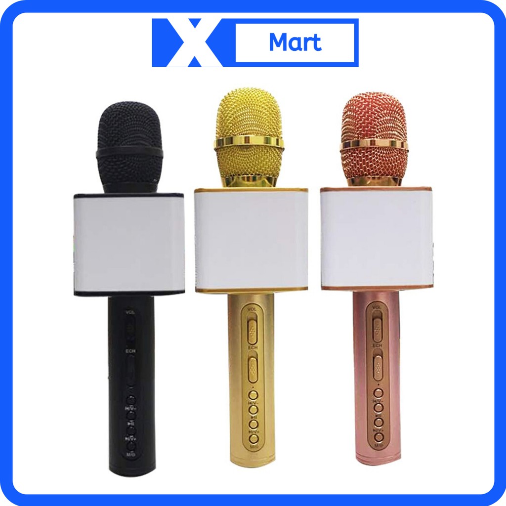 Micro Karaoke Blueooth SD08 chính hãng - Micro không dây hát karaoke trên điện thoại âm hay